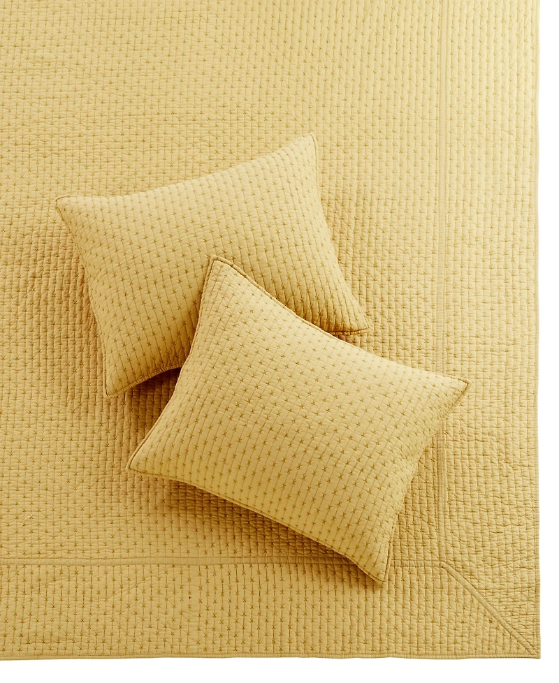 Levtex Cross Stitch Stitching 3-Pc. Bedspread Sets, King/California King