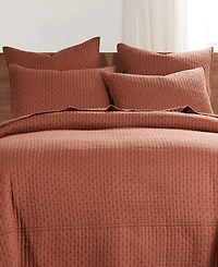 Levtex Cross Stitch Stitching 2-Pc. Sham Set, European