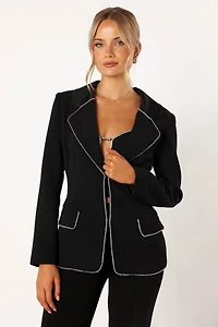 Women's Shiloh Crystal Embellished Blazer