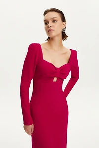 Nocturne Women's Cut-Out Midi Dress