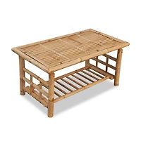 Coffee Table Bamboo 35.4"x19.7"x17.7"