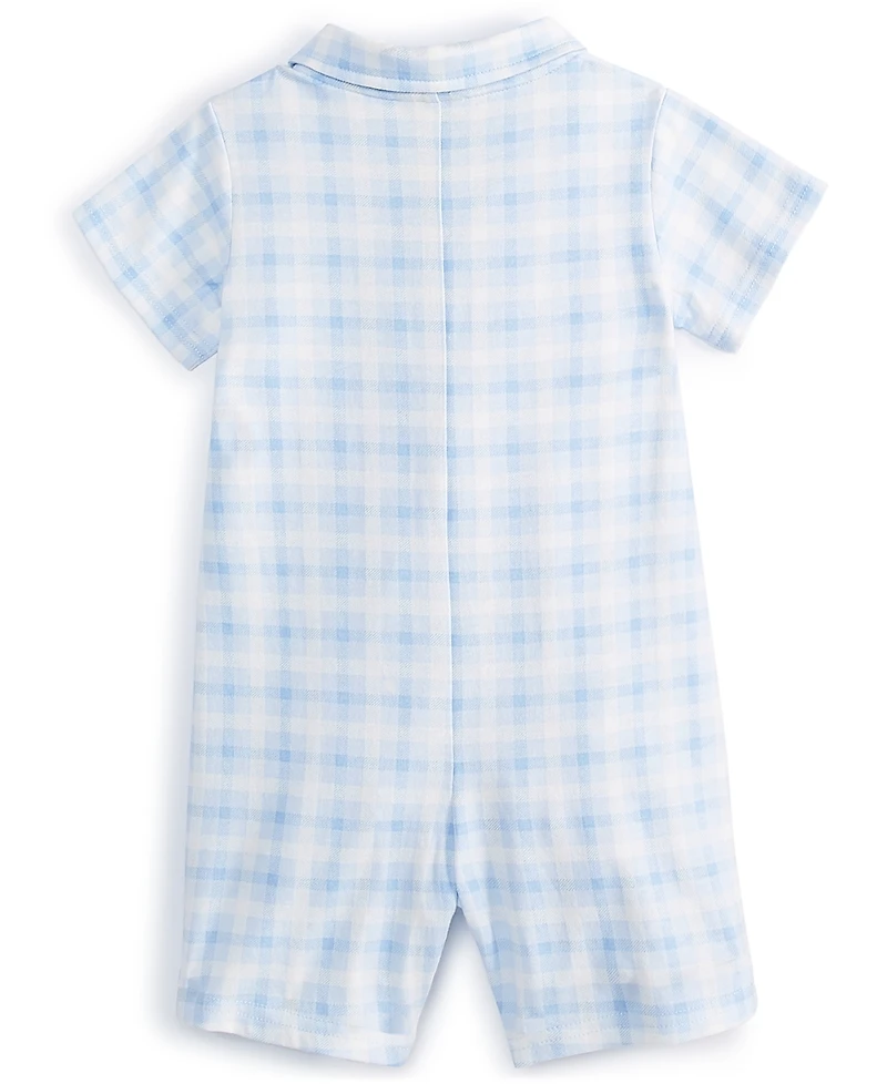 Baby Boys Friendship Plaid Sunsuit, Exclusively at Macy's