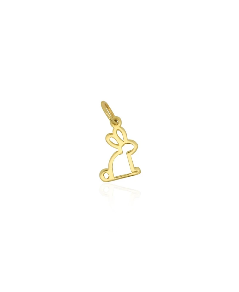 The Lovery Mini Gold Bunny Charm 14K Gold