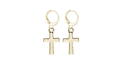 Cross Dangle Earrings