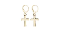 Cross Dangle Earrings