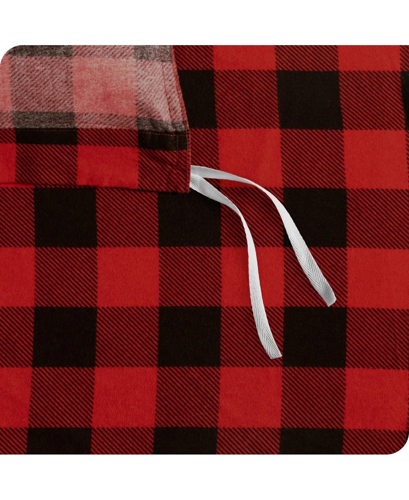 Bare Home Cotton Flannel King/California King Duvet Cover Set