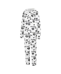 Women's Concepts Sport Cream Las Vegas Raiders Docket Hoodie Full-Zip Union Suit