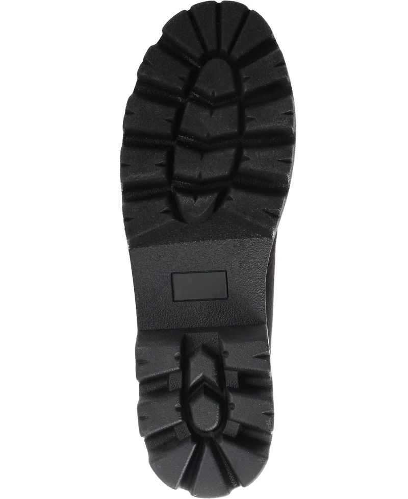 Journee Collection Women's Elinor Lace Up Lug Booties