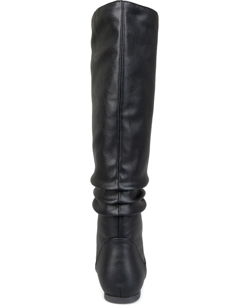 Journee Collection Women's Jayne Slouchy Knee High Boots