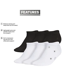 adidas Women's 6-Pk. Superlite Classic No Show Socks