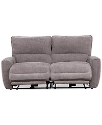 Closeout! Deklyn 76" 2-Pc. Zero Gravity Fabric Sofa with 2 Power Recliners, Created for Macy's