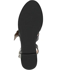 Journee Collection Women's Constance Double Buckle Flats