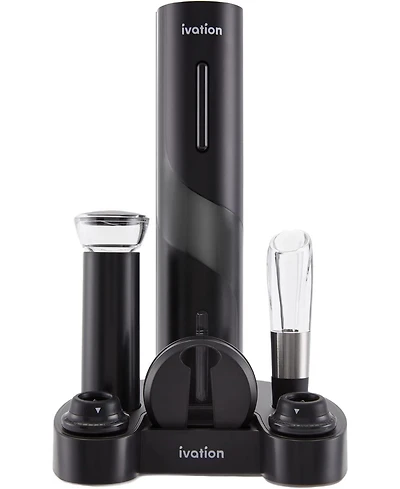 Ivation Piece Wine Set, Electric Wine Opener