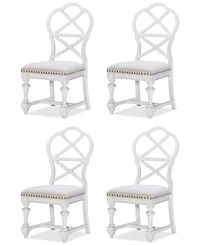 Mandeville 4 Pc. X-Back Chair Set