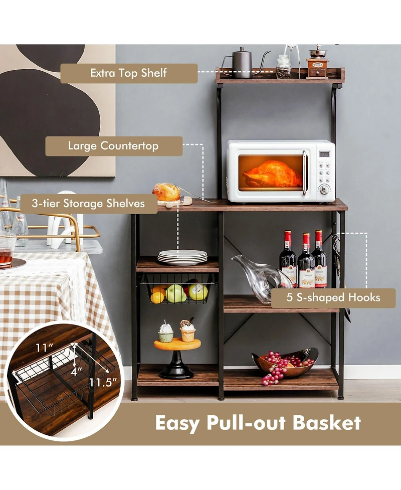 2-in-1 Kids Bookshelf & Bpa-Free Toy Organizer with Removable Bins and Wheels