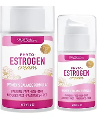 Phyto Estrogen Cream for Women | Plant Based Hot Flash, Menopause & Menstrual Cycle Support | Wild Yam, Black Cohosh, Dong Quai, Red Clover | 96 Topic