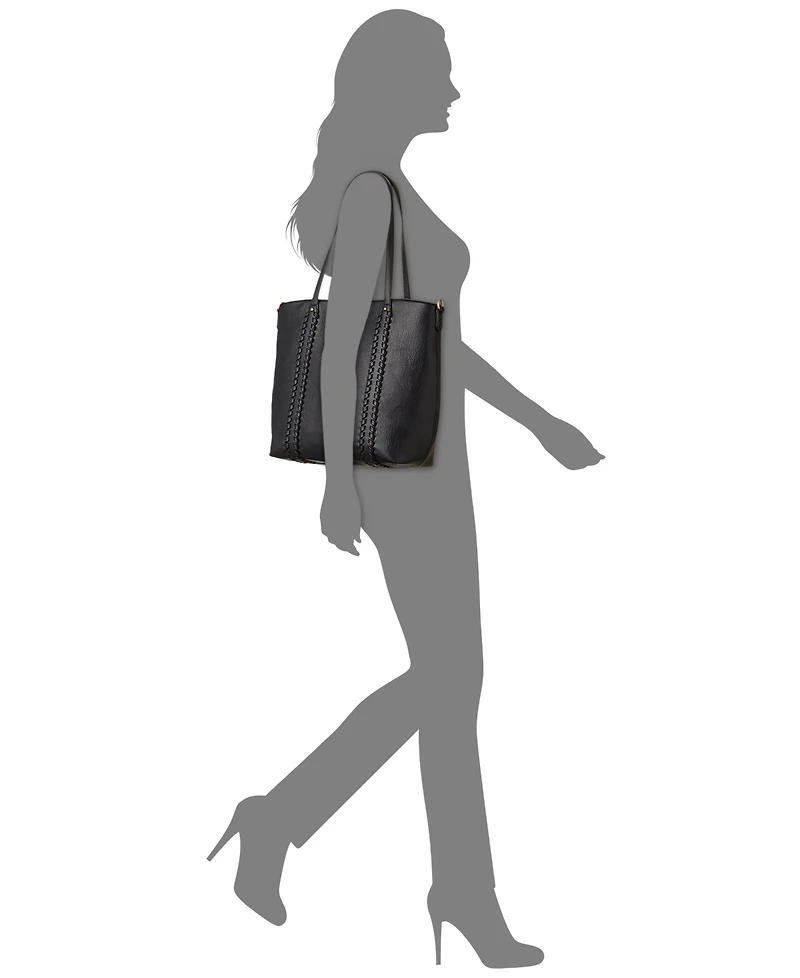 Style & Co Whip-Stitch Medium Tote Bag