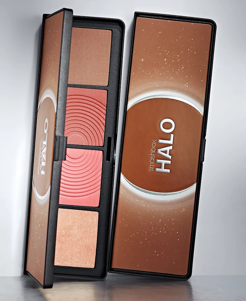 Smashbox Halo Sculpt + Glow Face Palette With Vitamin E