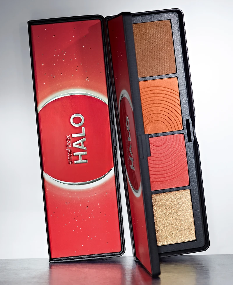 Smashbox Halo Sculpt + Glow Face Palette With Vitamin E