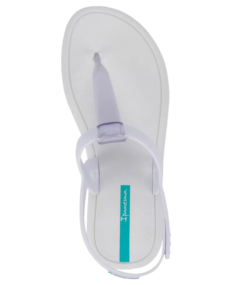 Ipanema Glossy Casual Flat Thong Sandals