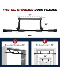Pull up bar Doorway Heavy Duty Chin up bar Trainer for Home Gym Doorway Pull up bar or dip bar
