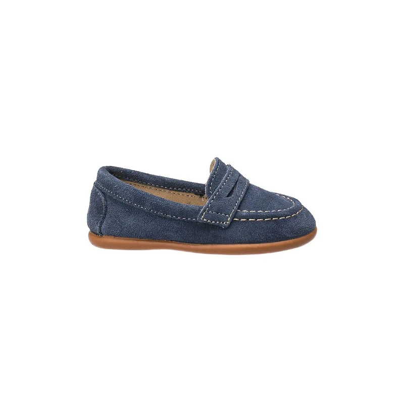 Elephantito Little Boys Suede Penny Loafer