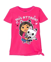 Gabby's Dollhouse Toddler Girls Dreamworks Gabbys Pandy Paws T-Shirt and Leggings Outfit Set