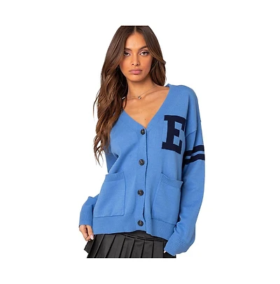 Edikted Women's Emmett oversized cardigan