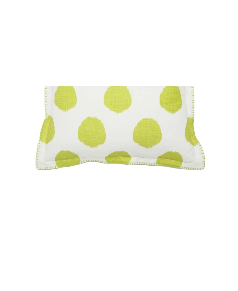 Citron Dot Printed Accent Throw Pillow, 20" x 20"