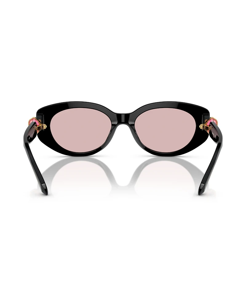 Swarovski Women's Low Bridge Fit Sunglasses SK6002F