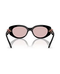 Swarovski Women's Low Bridge Fit Sunglasses SK6002F