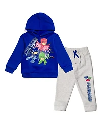 Pj Masks Toddler Boys Owlette Gekko Catboy Pullover Hoodie & Pants