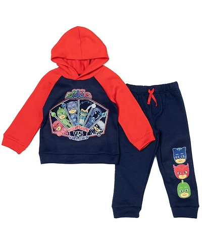 Pj Masks Toddler Boys Owlette Gekko Catboy Pullover Hoodie & Pants