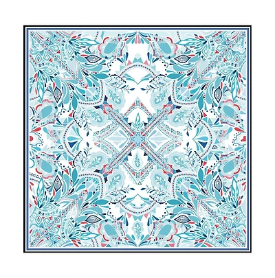 Jessie Zhao New York Silk Scarf of The Ocean