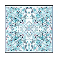 Jessie Zhao New York Silk Scarf of The Ocean