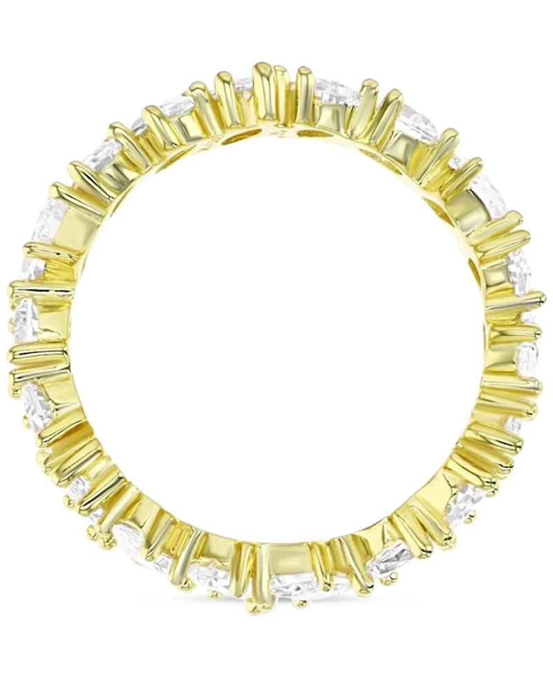Cubic Zirconia Multi-Cut All-Around Eternity Band