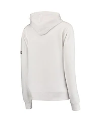 Women's White Alabama Crimson Tide Big Logo Pullover Sweatshirt