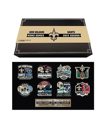 Mojo Licensing New Orleans Saints 2023-24 Game Day Pin Collector Set