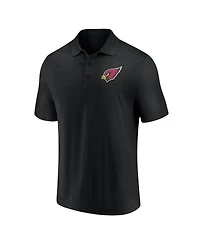 Men's Fanatics Black Arizona Cardinals Component Polo Shirt
