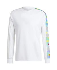 Men's adidas White Peter Saville x Manchester United Long Sleeve Jersey