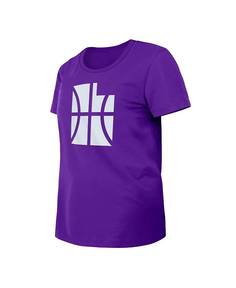 Women's New Era Purple Utah Jazz 2023/24 City Edition T-shirt