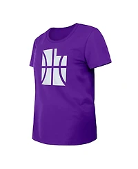 Women's New Era Purple Utah Jazz 2023/24 City Edition T-shirt
