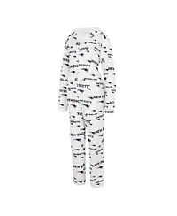 Women's Concepts Sport Cream New England Patriots Docket Hoodie Full-Zip Union Suit