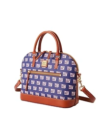 Women's Dooney & Bourke New York Giants Signature Domed Zip Satchel Purse