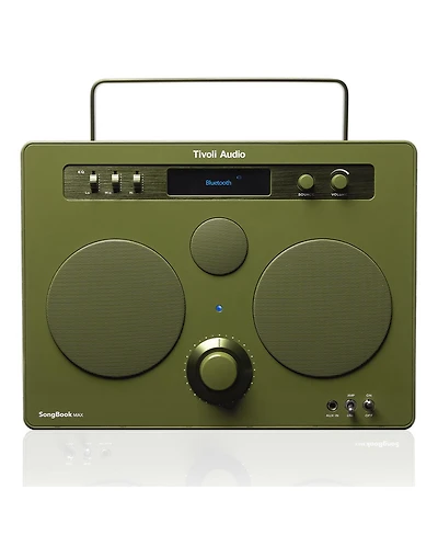 Tivoli Audio Songbook Max Bluetooth Speaker with Built-In Pre-Amp and Carrying Handle