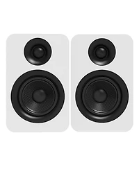 Kanto YUP4 Passive Bookshelf Speakers with 1" Silk Dome Tweeter and 4" Kevlar Woofer - Pair