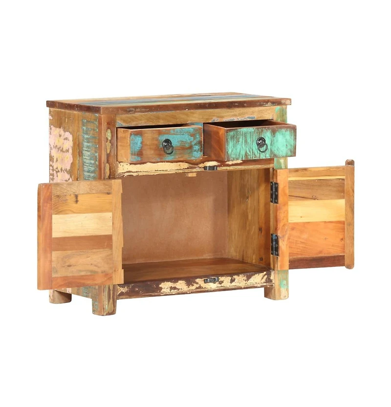 Sideboard 27.6"x13.8"x25.6" Solid Reclaimed Wood