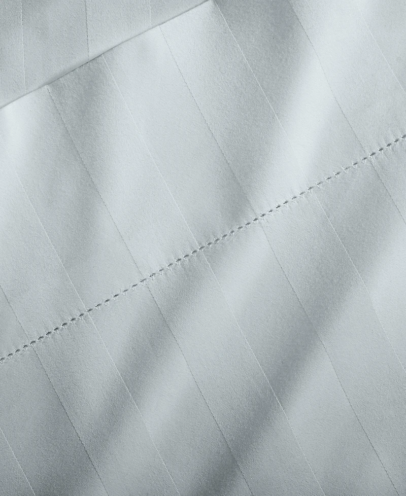Last Act! Charter Club 1.5" Stripe 550 Thread Count 100% Cotton 4-Pc. Sheet Set, King, Exclusively at Macy's