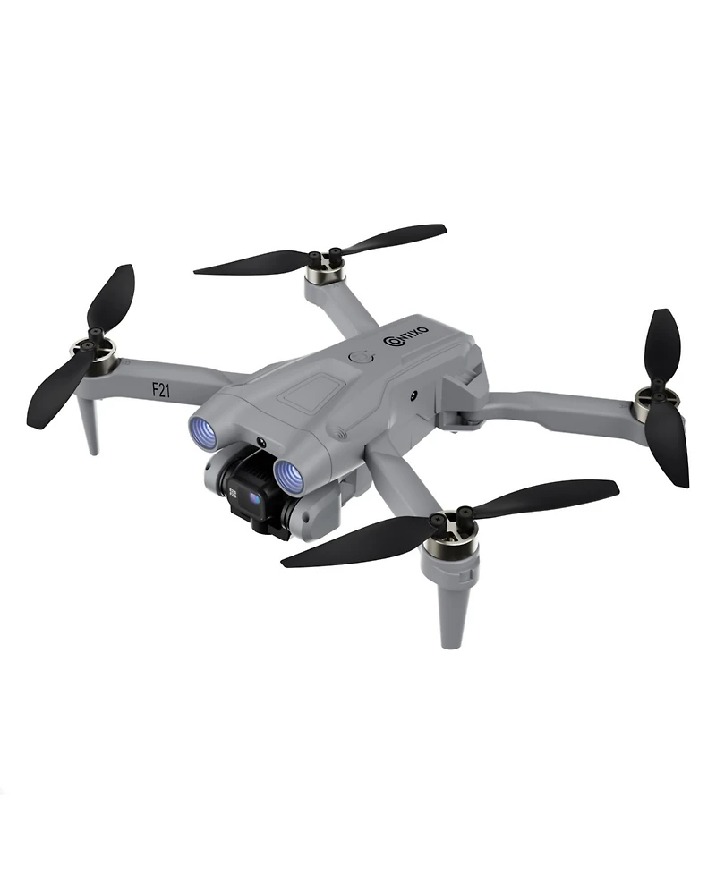 Contixo F21 Drone with 1080P Camera - Brushless Motor, Rc Foldable Quad copter Obstacle Avoidance, Follow Me, Altitude Hold, Headless Mode