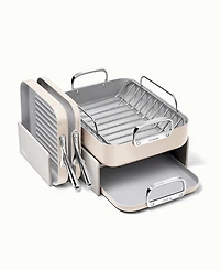 Caraway Non-Stick Ceramic-Coated 7 Piece Square Cookware Set